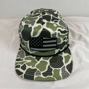 Riverbed Threads SnapBack American Flag Truckers Hat